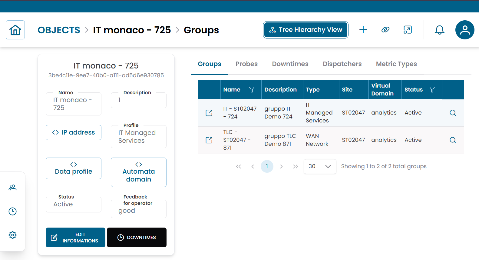 Objects - XAUTOMATA Documentation